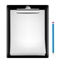 Blank clipboard