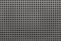 Blank plastic pegboard texture background with copy space Royalty Free Stock Photo