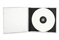 Blank compact disc Royalty Free Stock Photo