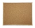 Blank cork board isolated Royalty Free Stock Photo