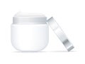 Blank Cosmetics White Container