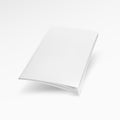 Blank Cover Of Magazine, Book, Booklet, Brochure. Mock Up Template Ready For Your Design Royalty Free Stock Photo