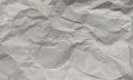 Crumpled paper.White crumpled paper texture grunge background. Royalty Free Stock Photo