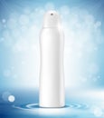 Blank deodorant spray for women or men