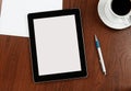 Blank digital tablet