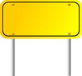 Blank Directional Sign Royalty Free Stock Photo