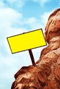 Blank Directional Sign Post Royalty Free Stock Photo