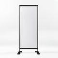 Blank display board for presentations and advertising purposes Royalty Free Stock Photo