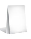 Blank Display Stand Royalty Free Stock Photo