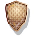 Batik Guard and Protection Shield Royalty Free Stock Photo