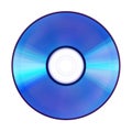 Blank DVD Royalty Free Stock Photo
