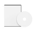 Blank DVD Case Isolated Royalty Free Stock Photo