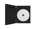 Blank DVD Case Isolated Royalty Free Stock Photo