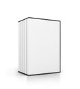 Blank dvd or CD box Royalty Free Stock Photo
