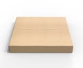 Blank easy fold mailer box for branding and mock up design. Royalty Free Stock Photo