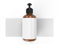 Blank and Empty Dispenser Bottle Mockup that Allows You to Customize and Personalize Your Design with Ease - isolated on white