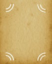 Blank Empty Grunge Vintage Album Textured Page Background, Old Aged Stained Texture, Vertical Photo Portfolio Beige Sepia Isolated Royalty Free Stock Photo