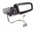 Blank empty screen Rearview car Mirror on white isolated Royalty Free Stock Photo