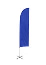 Blank feather flag banner