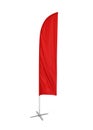 Blank feather flag banner