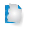 Blank file icon