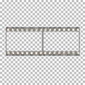 Blank film frame stock illustration. Image of frame film vector Royalty Free Stock Photo