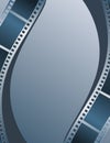 Blank film strip Royalty Free Stock Photo