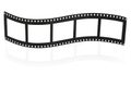 Blank film strip Royalty Free Stock Photo