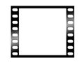 Blank film strip