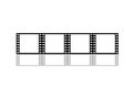 Blank film strip Royalty Free Stock Photo