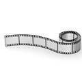 Blank film tape Royalty Free Stock Photo