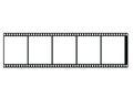 Blank filmstrip Royalty Free Stock Photo