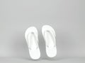 Blank flip flops mockup