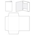 Blank folder template