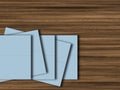 Blank folders Royalty Free Stock Photo