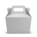 Blank food box Royalty Free Stock Photo