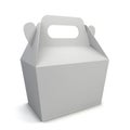 Blank food box Royalty Free Stock Photo
