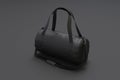 Blank Fordable Gym Cardio Fitness Duffel Bag for branding. 3d illustration.