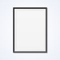 Blank frame on a wall Royalty Free Stock Photo