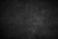 Blank front Real black chalkboard background texture in college concept for back to school kid wallpaper for create white chalk Royalty Free Stock Photo