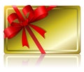 Blank gift card