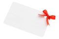 Blank gift tag