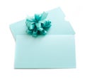 Blank gift tag Royalty Free Stock Photo