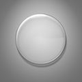 Blank glass badge Royalty Free Stock Photo