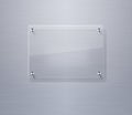 Blank glass plate