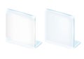 Blank glass plate