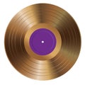 Golden LP purple label