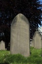 Blank Grave stone in Graveyard