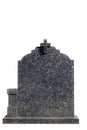 Blank gravestone Royalty Free Stock Photo