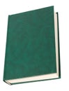 Blank green book Royalty Free Stock Photo